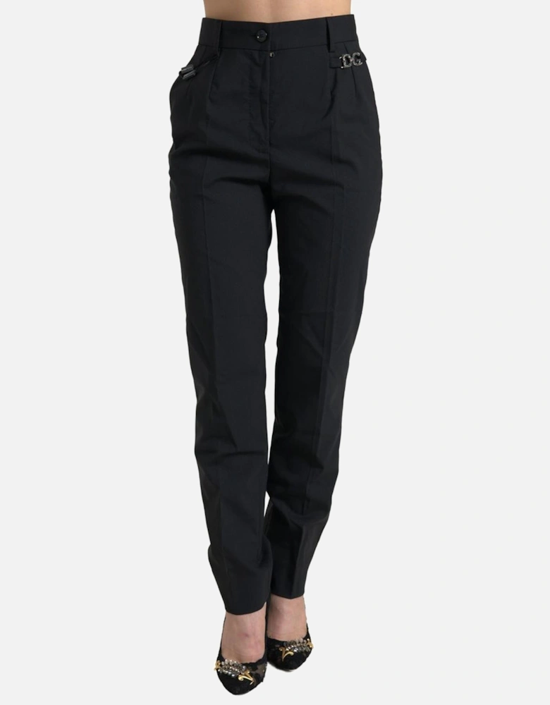 Dolce Gabbana PAN74763 Black Trousers Women Jeans
