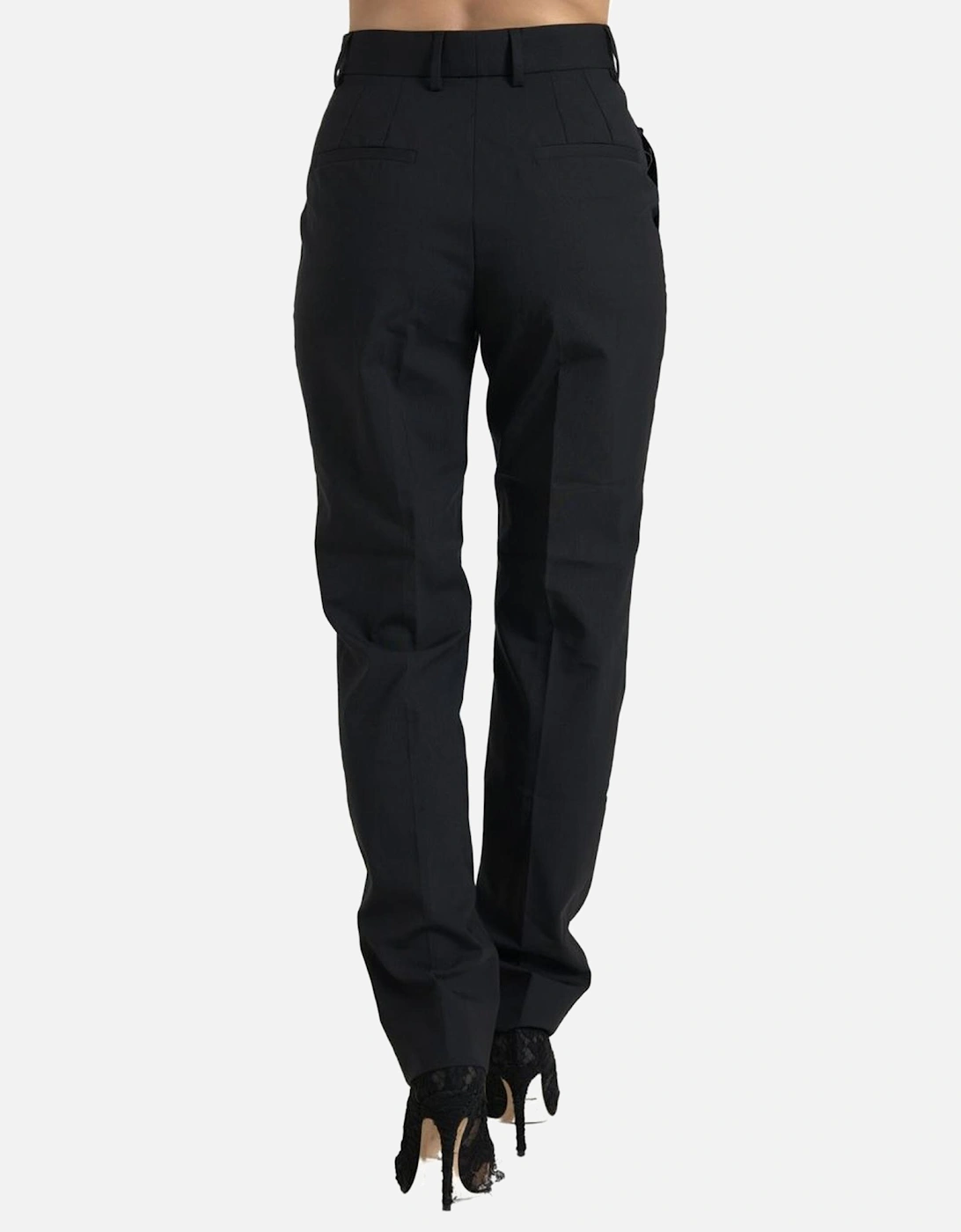 Dolce Gabbana PAN74763 Black Trousers Women Jeans