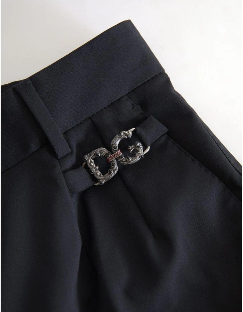 Dolce Gabbana PAN74763 Black Trousers Women Jeans