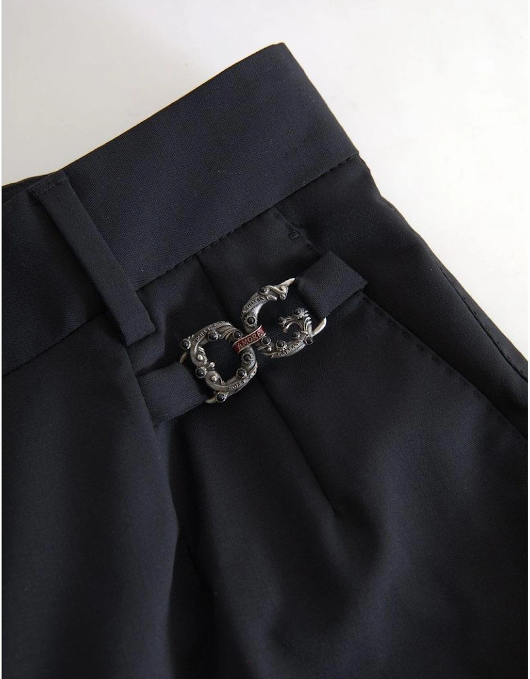 Dolce Gabbana PAN74763 Black Trousers Women Jeans