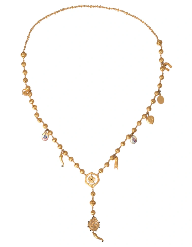 Embellished Gold Fashion Necklace Women