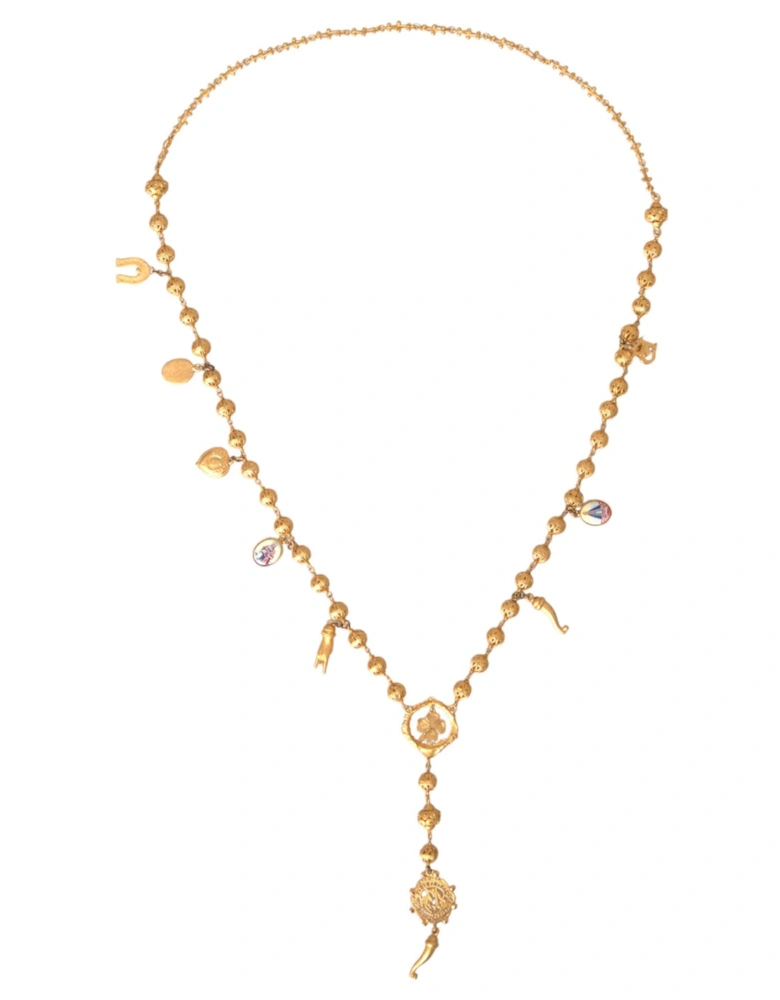Embellished Gold Fashion Necklace Women