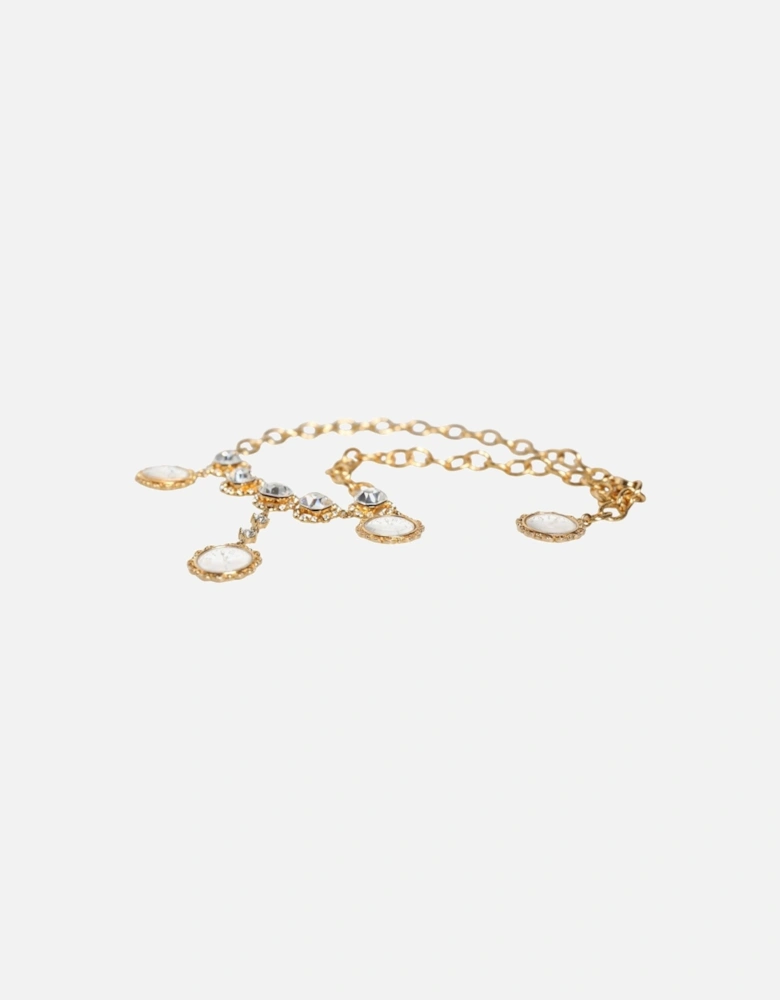 Clock Watch Statement Necklace Women - Gold