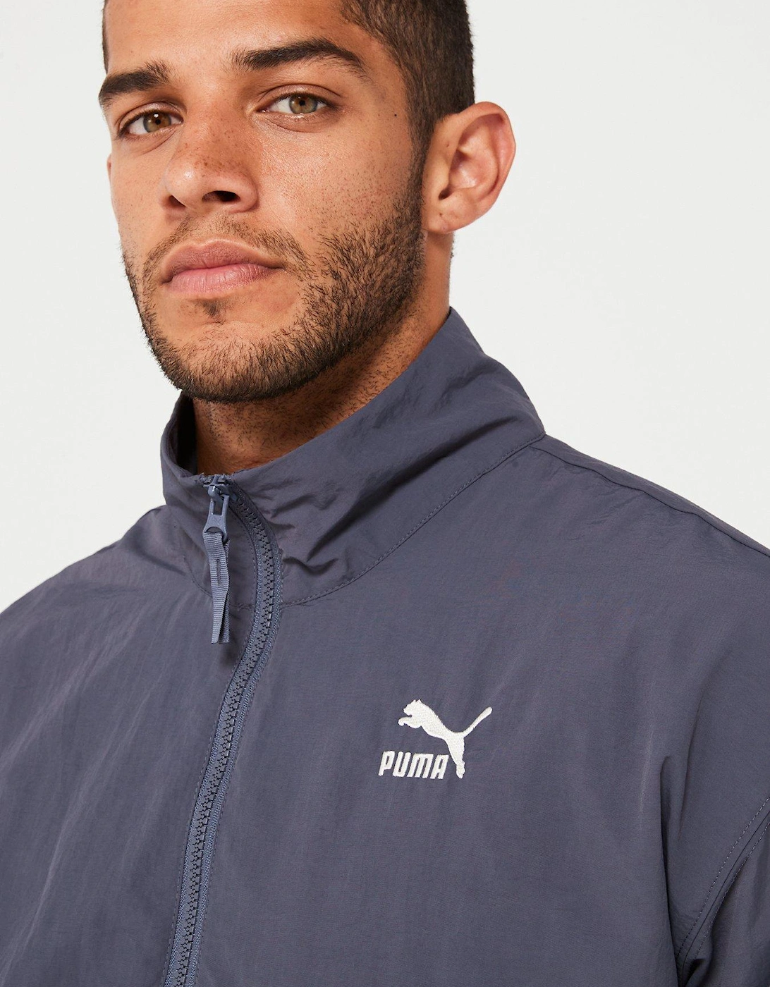 Men's Classics Woven Half-Zip Top - Grey