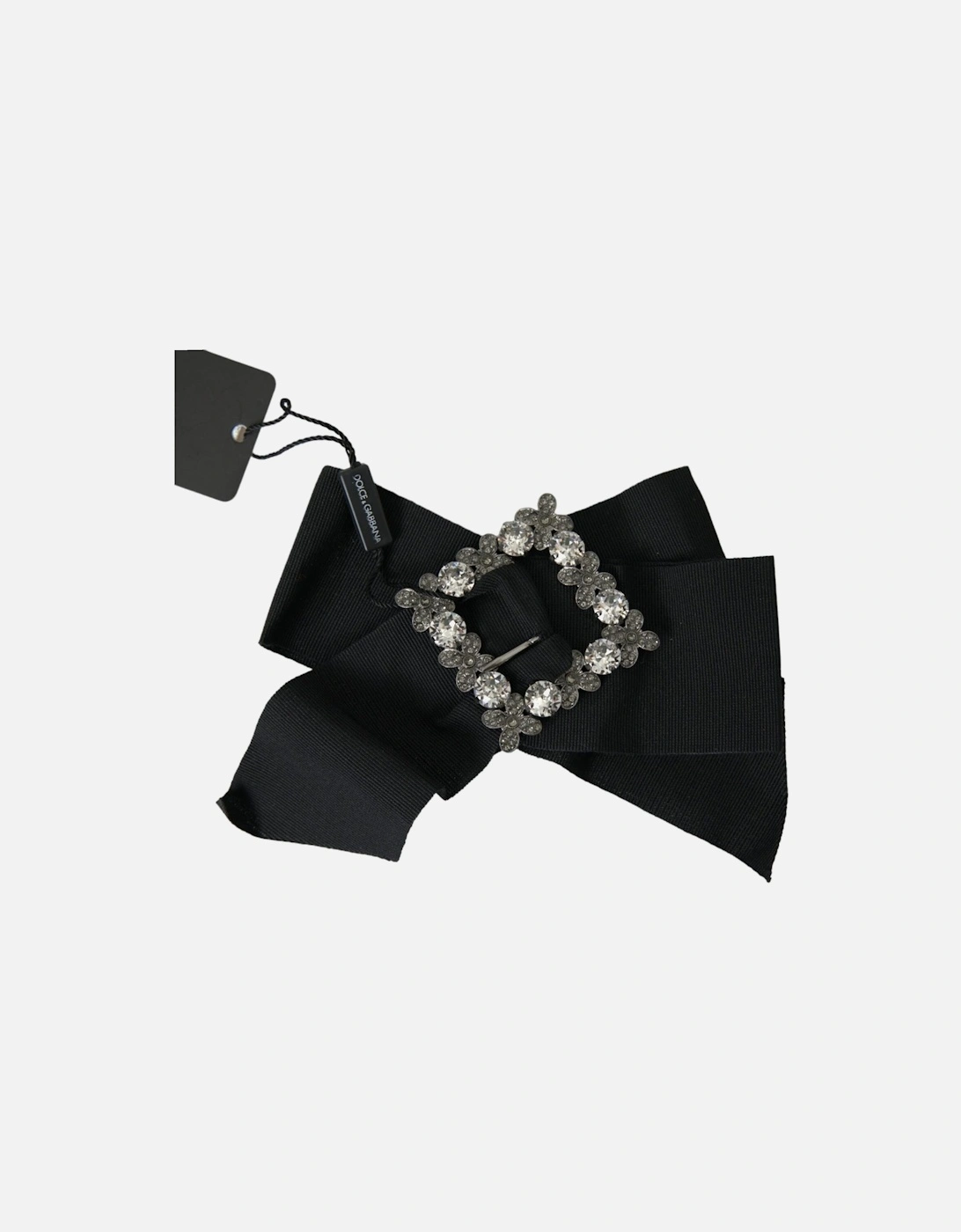 Crystal-Embellished Hair Clip in Black Women Miscellaneous Accessories, 7 of 6