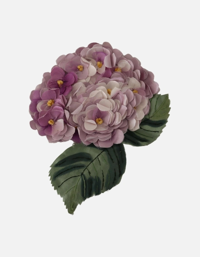 Exquisite Floral Brooch with Vibrant Purple Tone Women Brooches