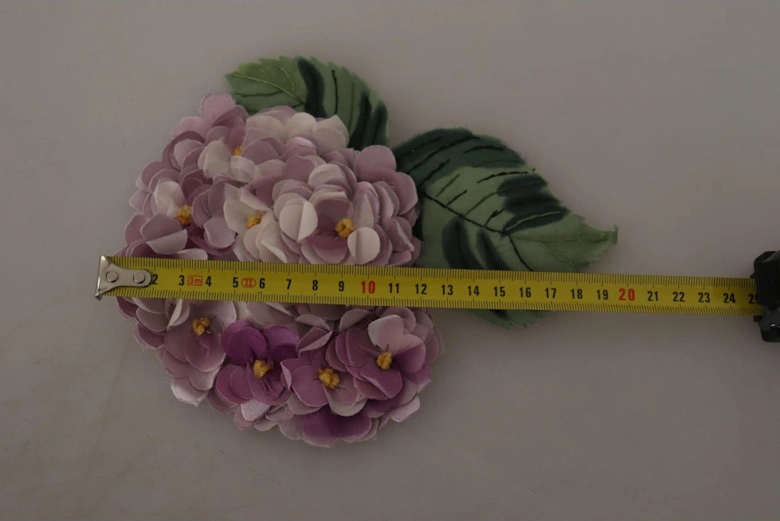 Exquisite Floral Brooch with Vibrant Purple Tone Women Brooches