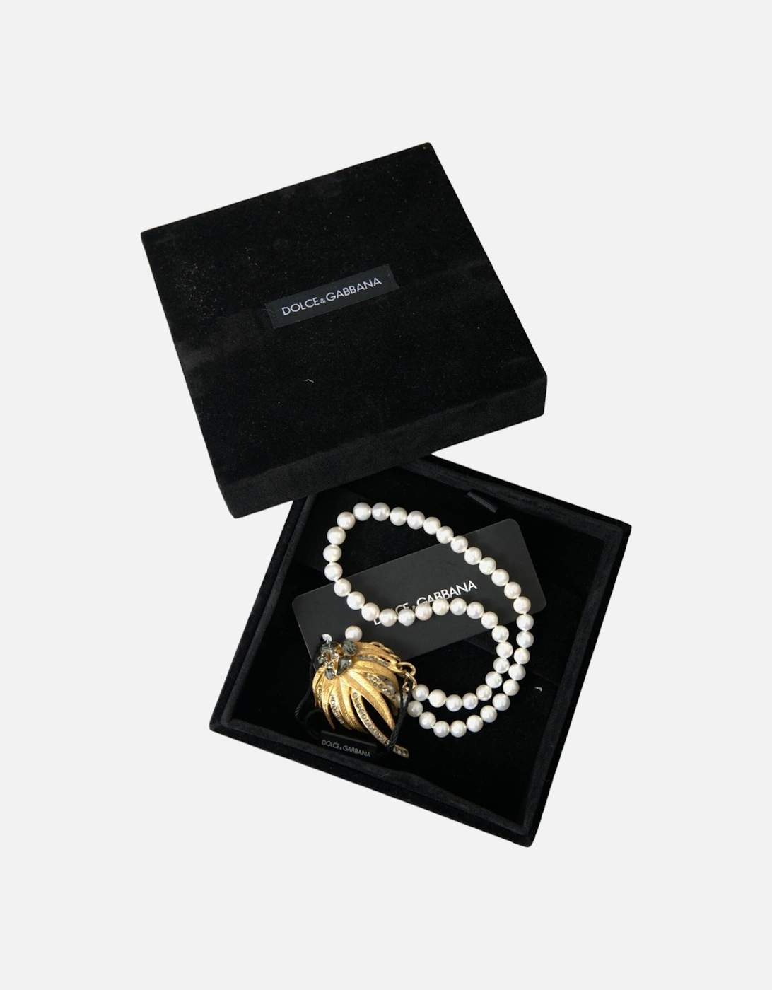 Crystal Embellished Fashion Necklace with Gray Crystals Women - Gold