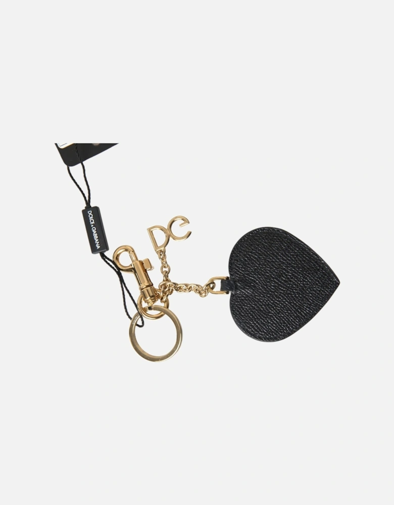 Heart Keychain PinkBlack Women