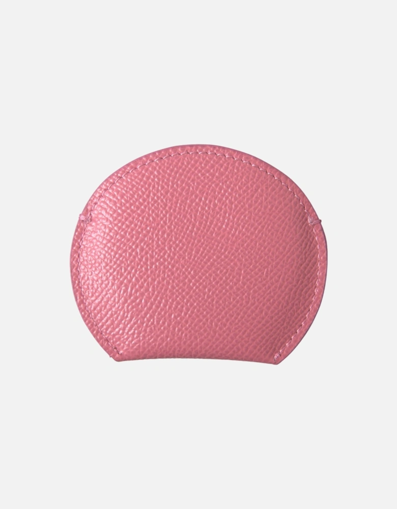 Leather Mirror Holder with Logo Details Women - Pink Miscellaneous