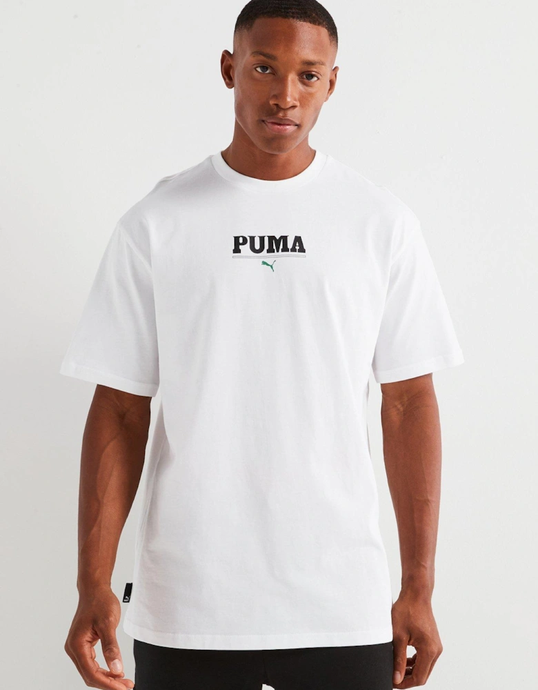 Mens Logo Graphic T-Shirt Vi - White