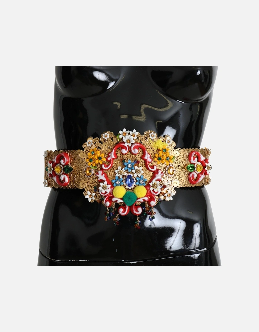 Dolce Gabbana statement belt embellished Women - Gold, 5 of 4