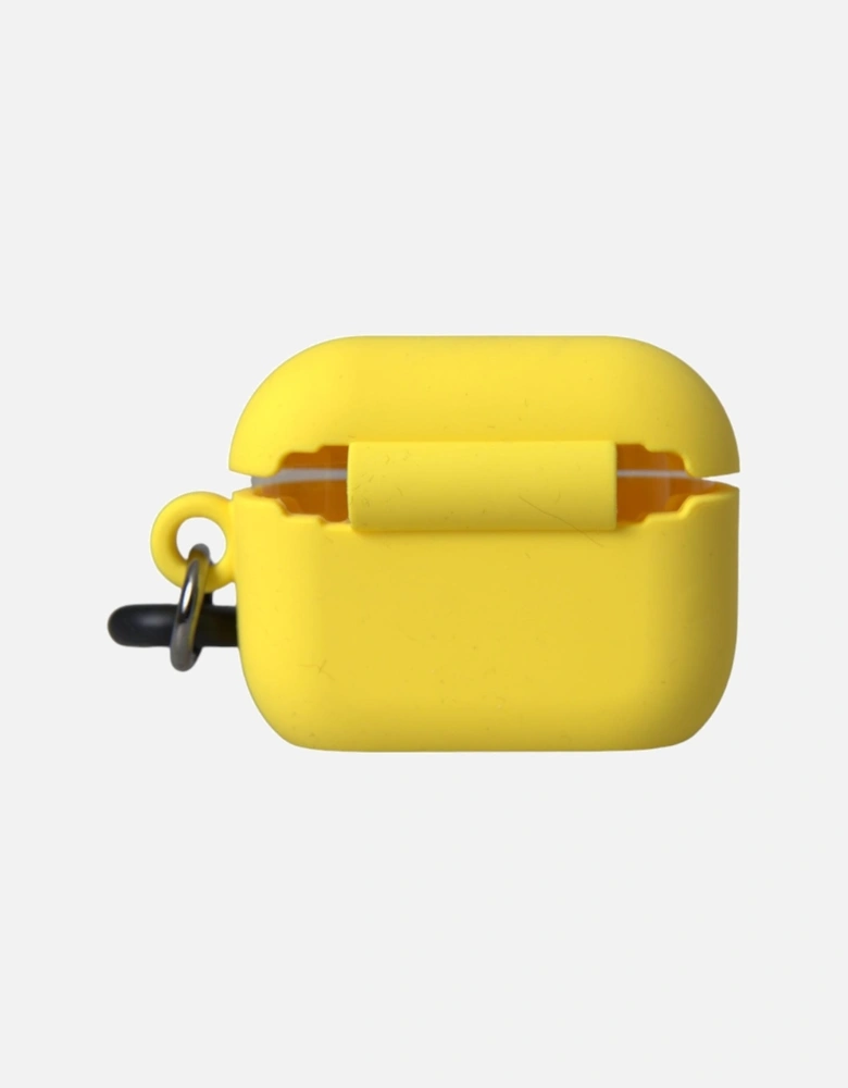 Silicone Airpods Case with Logo Details Women - Yellow Miscellaneous