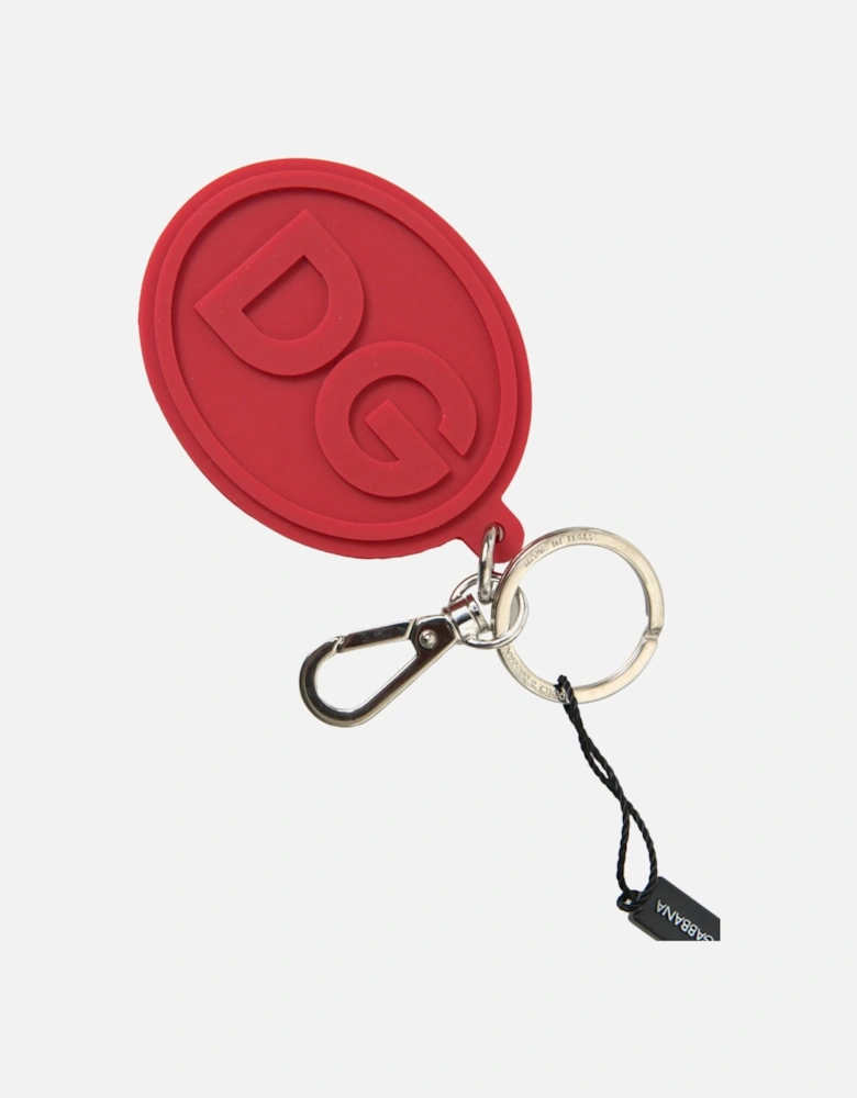 Red Silicone DG Keychain Women