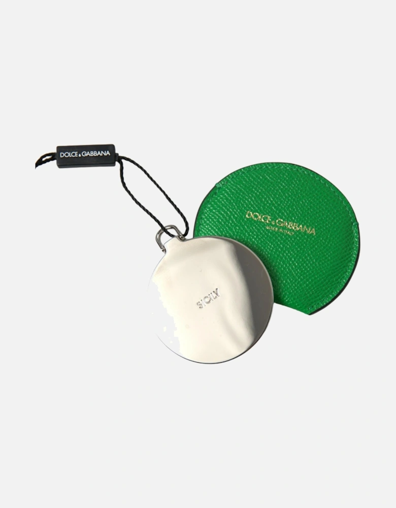Leather Coin Purse Green Women - Black And Green Miscellaneous
