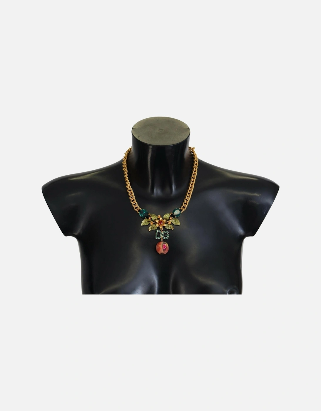 Pomegranate Necklace Gold Chain DG Charm Women, 7 of 6