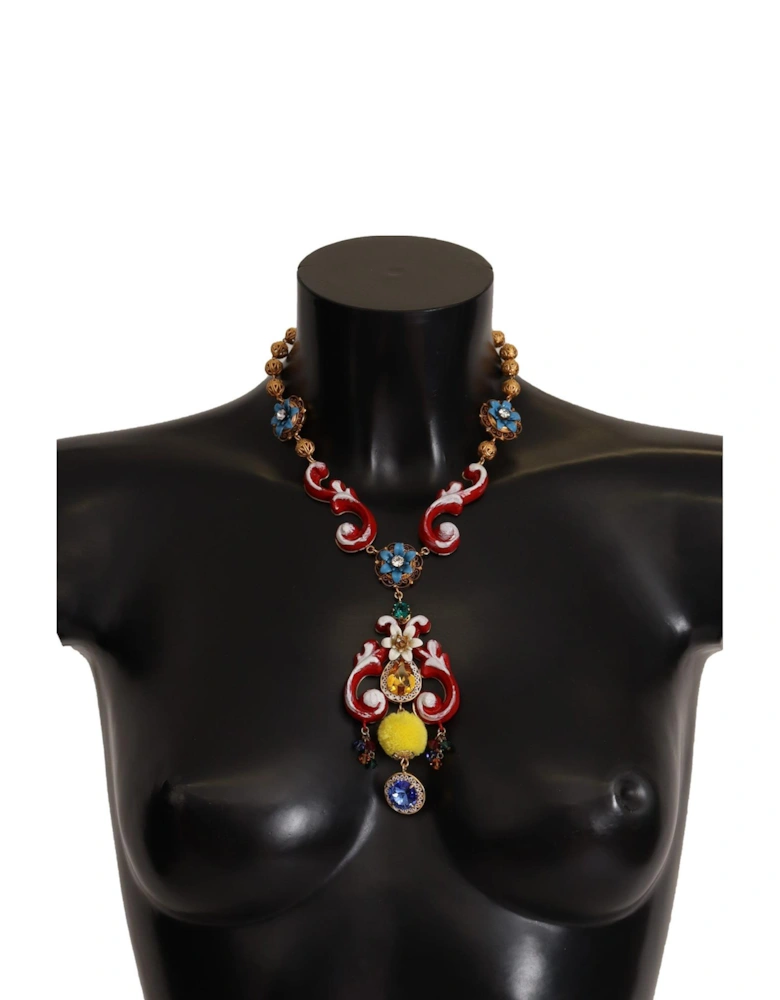 Dolce Gabbana Statement Necklace Women - Gold