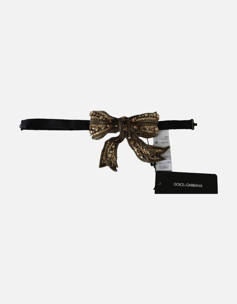 Dolce Gabbana Bow Detail Black Choker Women - Gold Miscellaneous