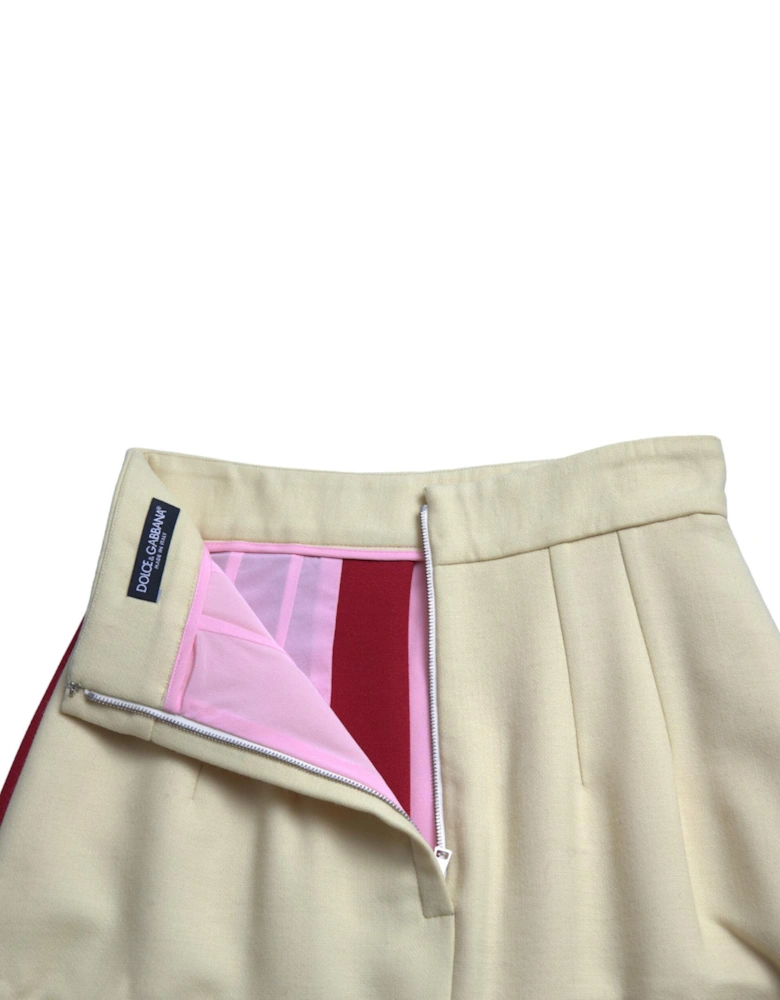 Tricolor Mini Skirt Aline Women - Multicolor