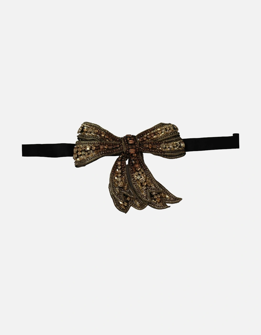 Embellished Bow Belt Gold Women Miscellaneous Accessories