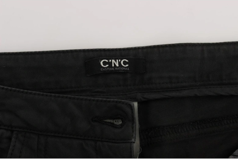 Straight Leg Jeans Women - Black Jeans