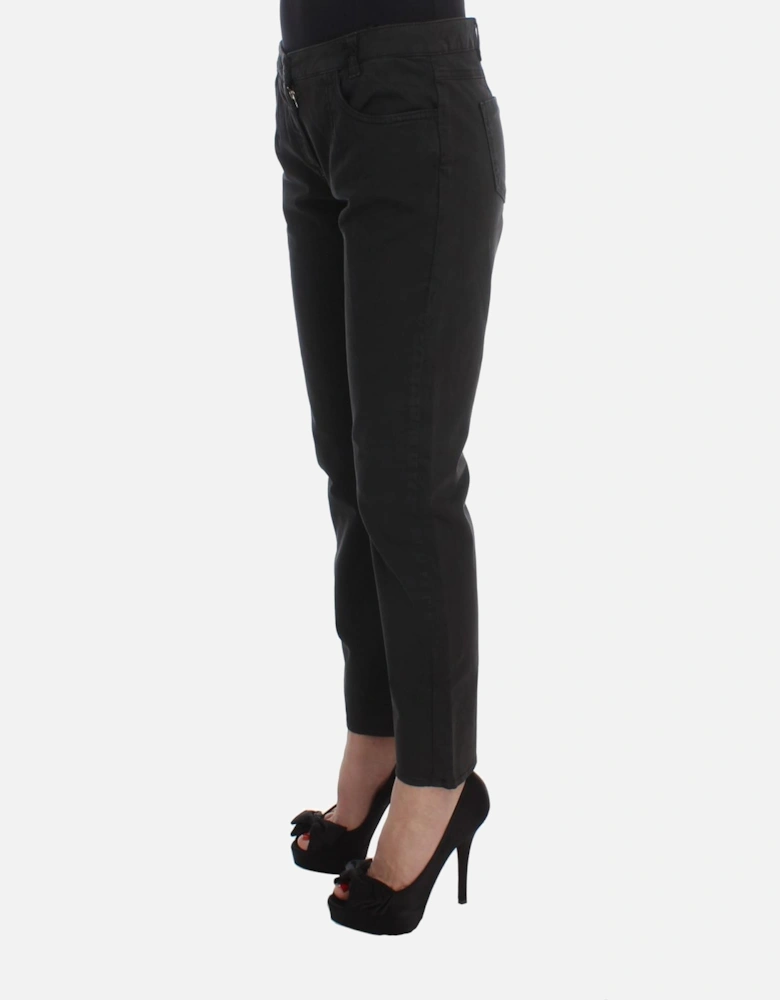 Straight Leg Jeans Women - Black Jeans