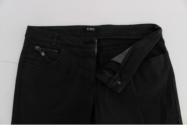 Straight Leg Jeans Women - Black Jeans