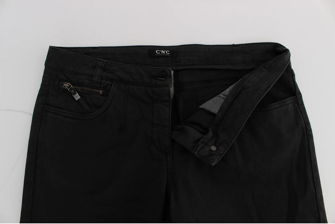 Straight Leg Jeans Women - Black Jeans