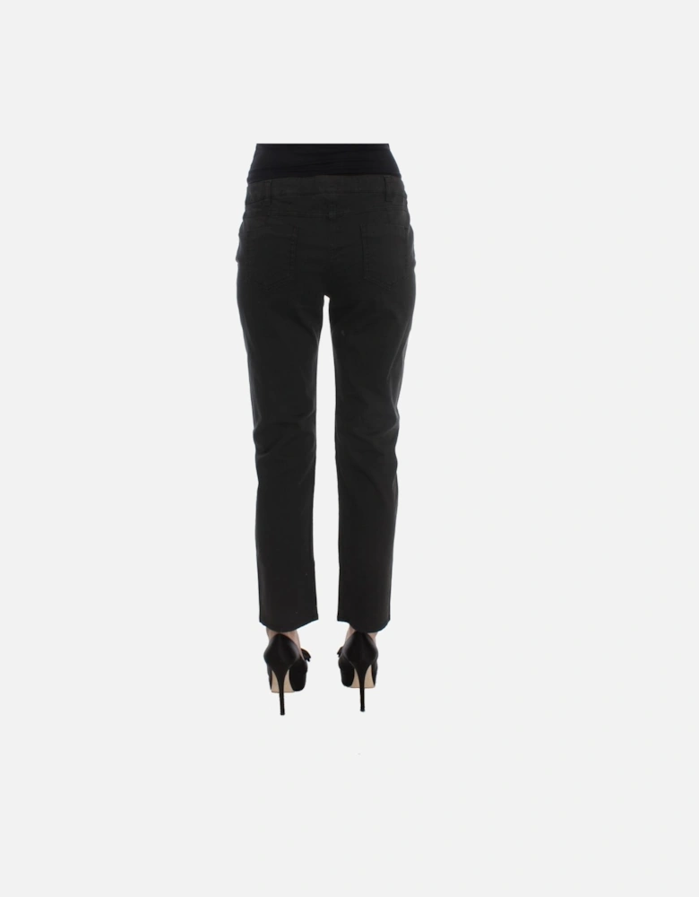 Straight Leg Jeans Women - Black Jeans