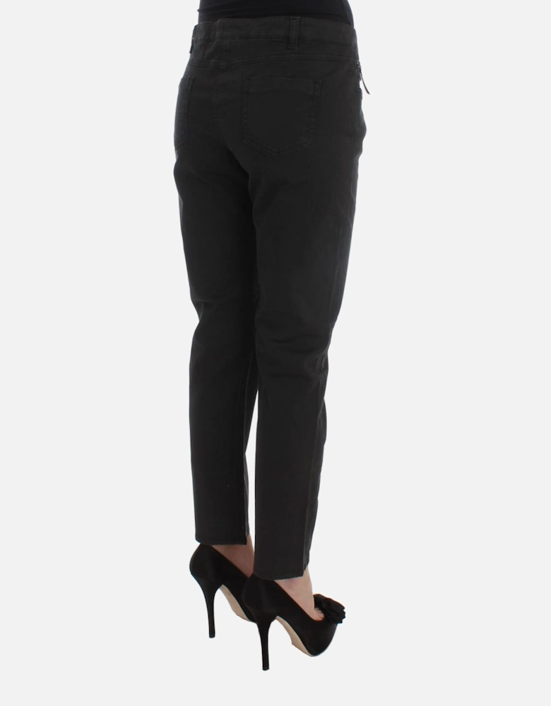 Straight Leg Jeans Women - Black Jeans