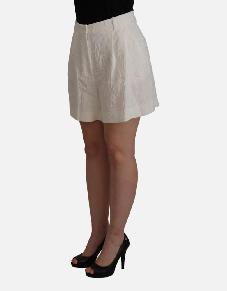 Dolce Gabbana Shorts Textured White Women