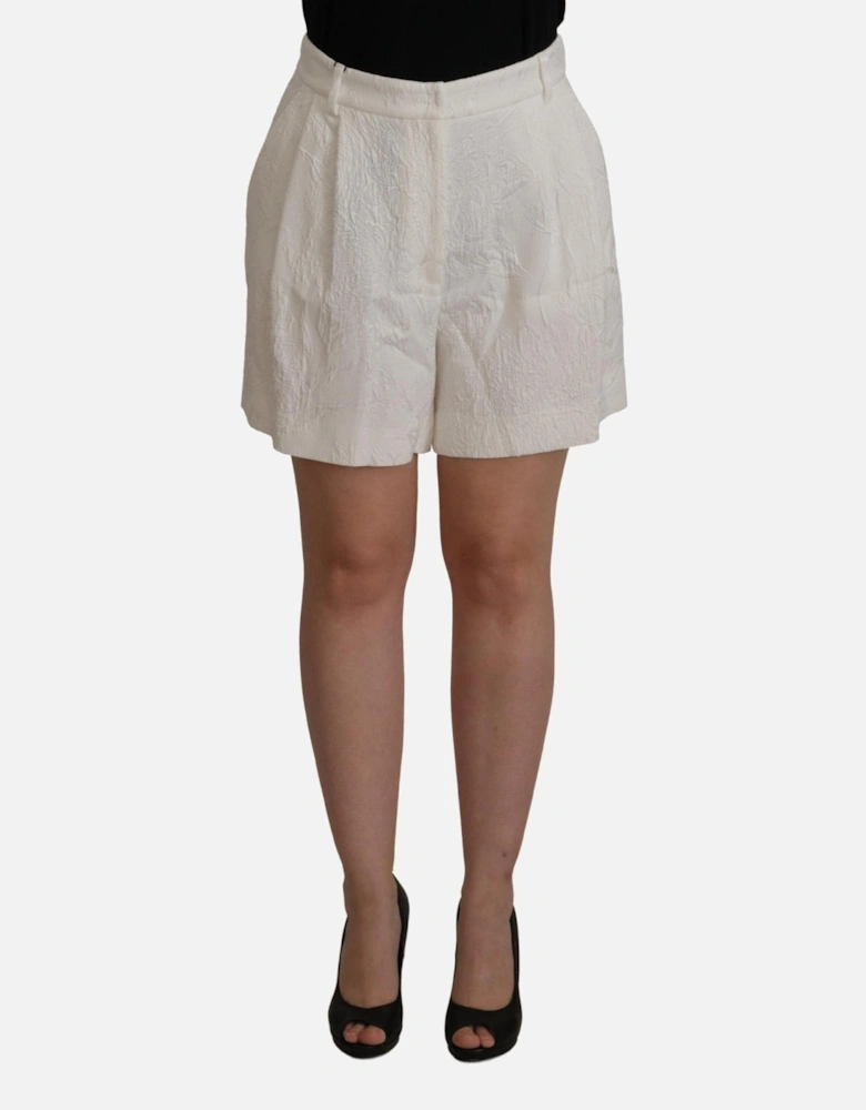 Dolce Gabbana Shorts Textured White Women