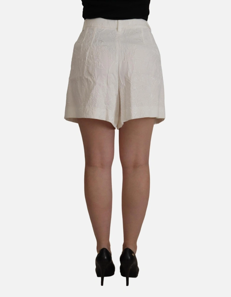Dolce Gabbana Shorts Textured White Women