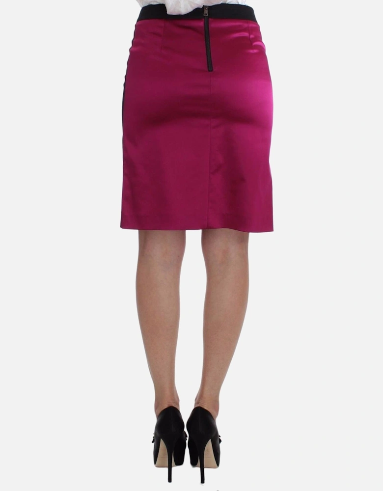 Dolce Gabbana Skirt Colorblocked Pencil Skirt Women - Pink