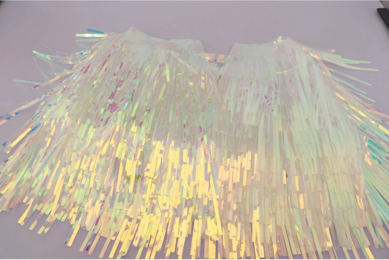 Mini Sequin Fringe Skirt Women - Multicolor