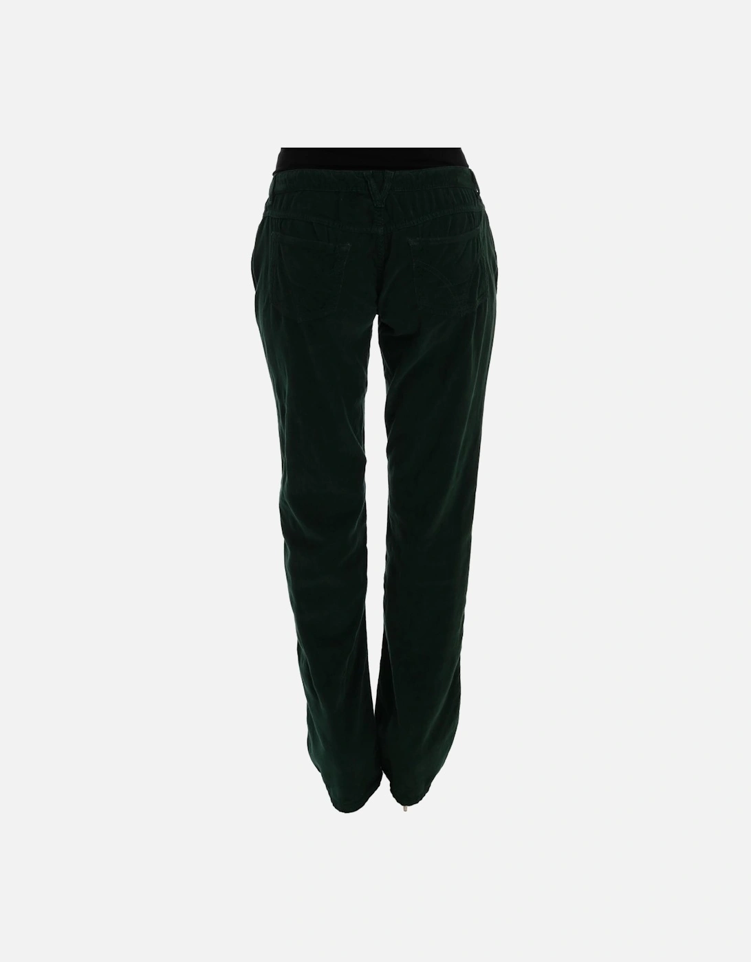Corduroy Pants Casual Style Women - Green Jeans