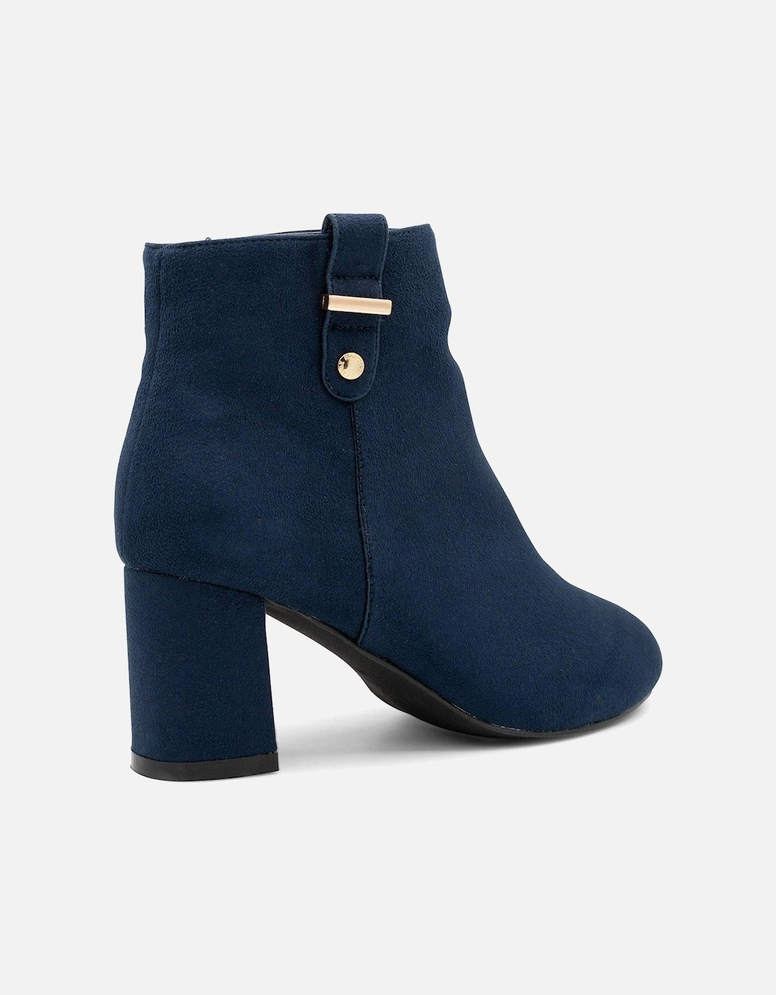 Billie Wide Fit Boot - Navy