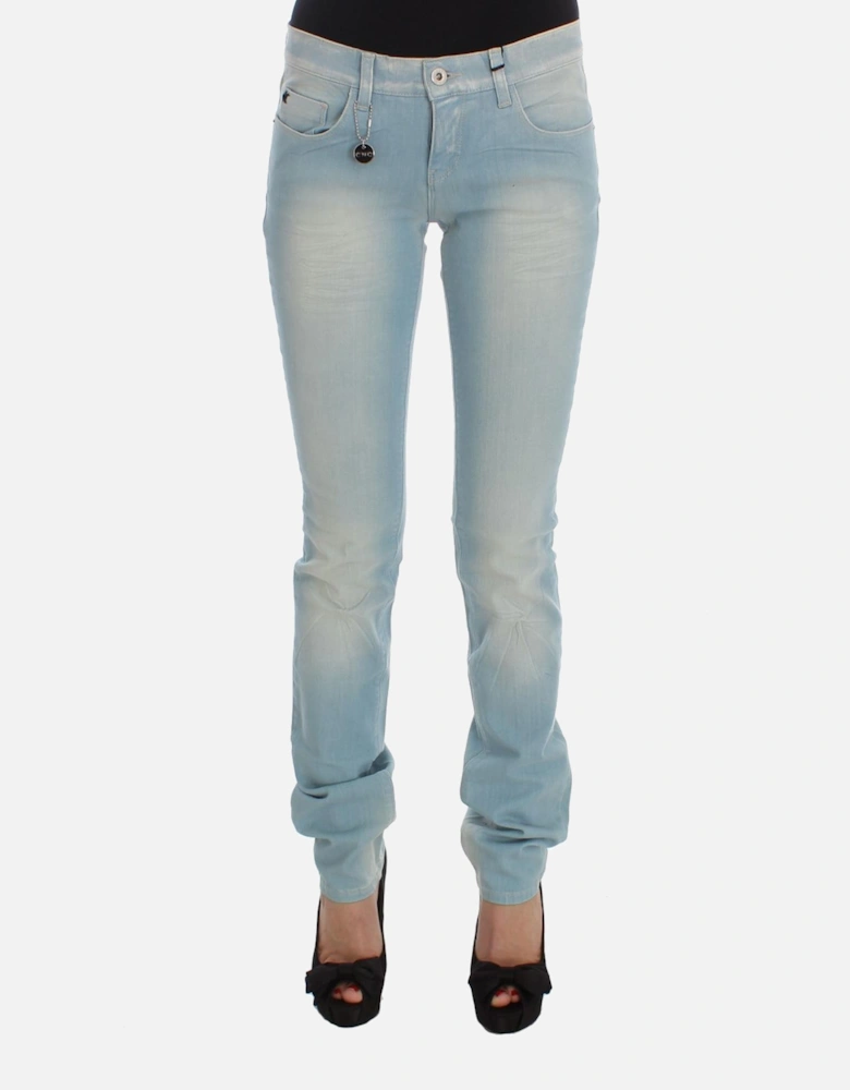 Straight Leg Jeans Women - Blue Jeans