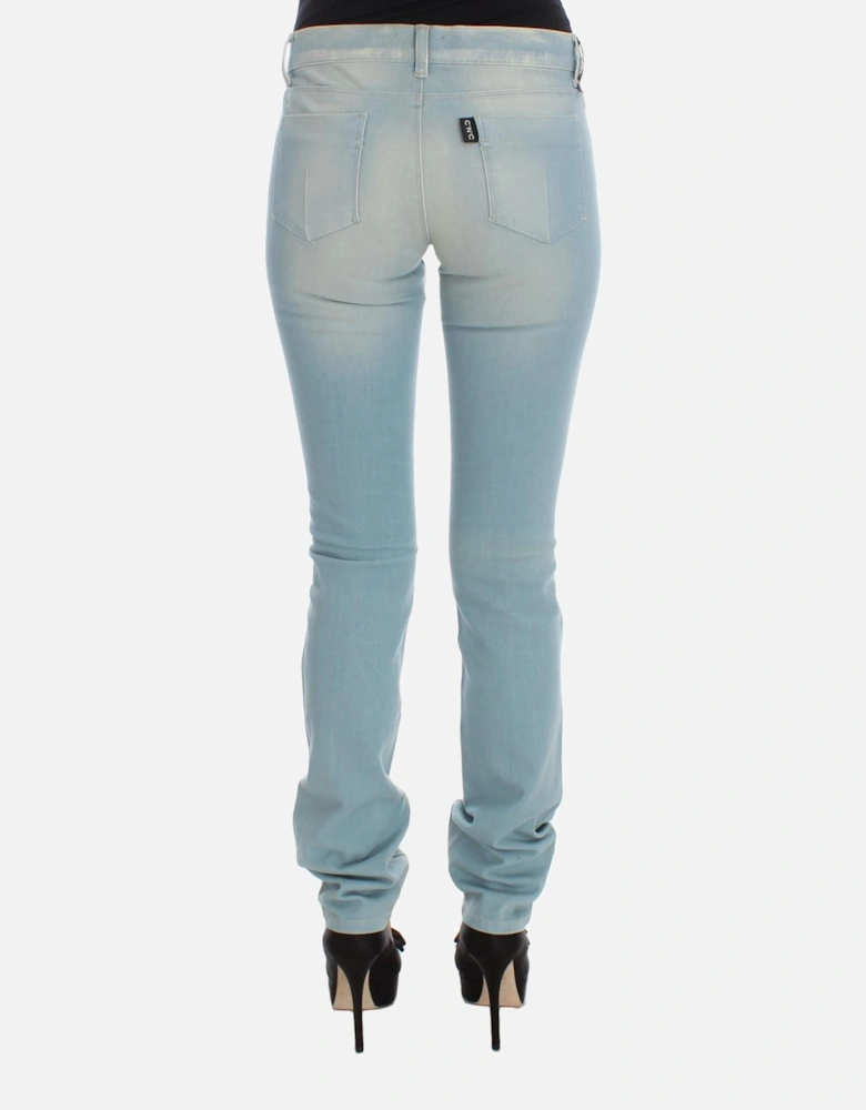 Straight Leg Jeans Women - Blue Jeans