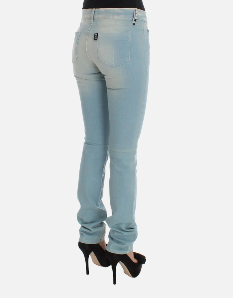 Straight Leg Jeans Women - Blue Jeans