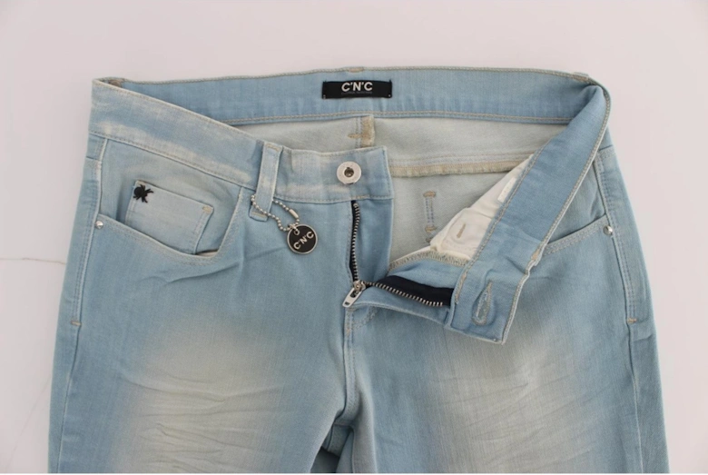 Straight Leg Jeans Women - Blue Jeans