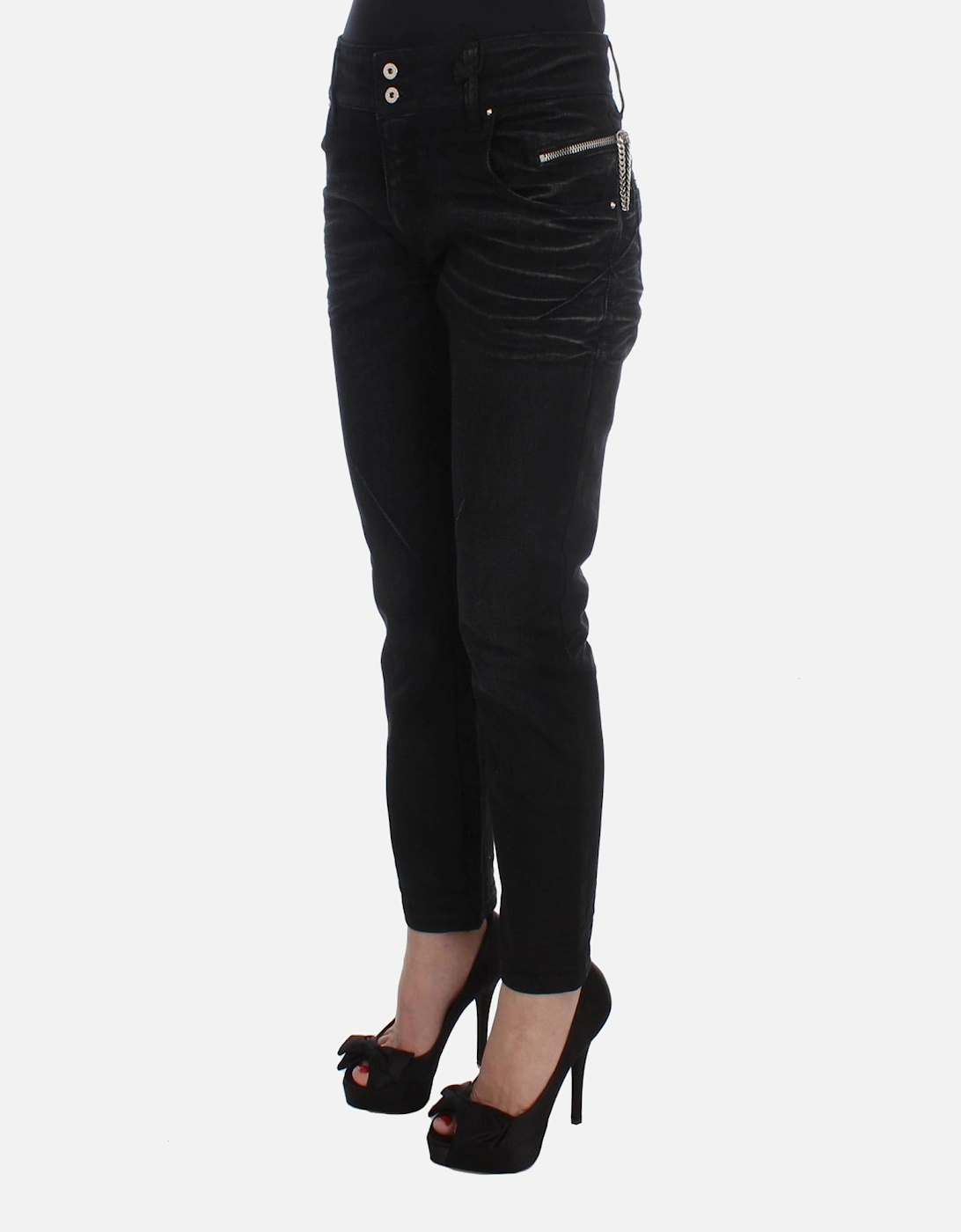 Boyfriend Jeans Relaxed Fit Women - Black Jeans