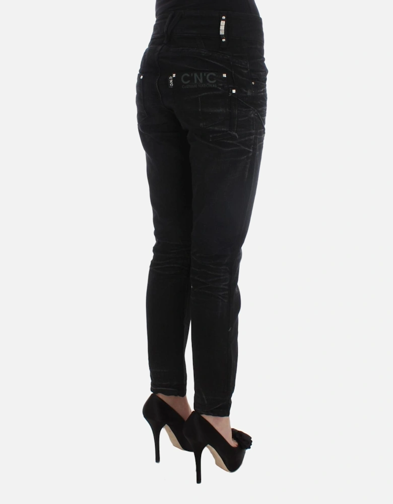 Boyfriend Jeans Relaxed Fit Women - Black Jeans