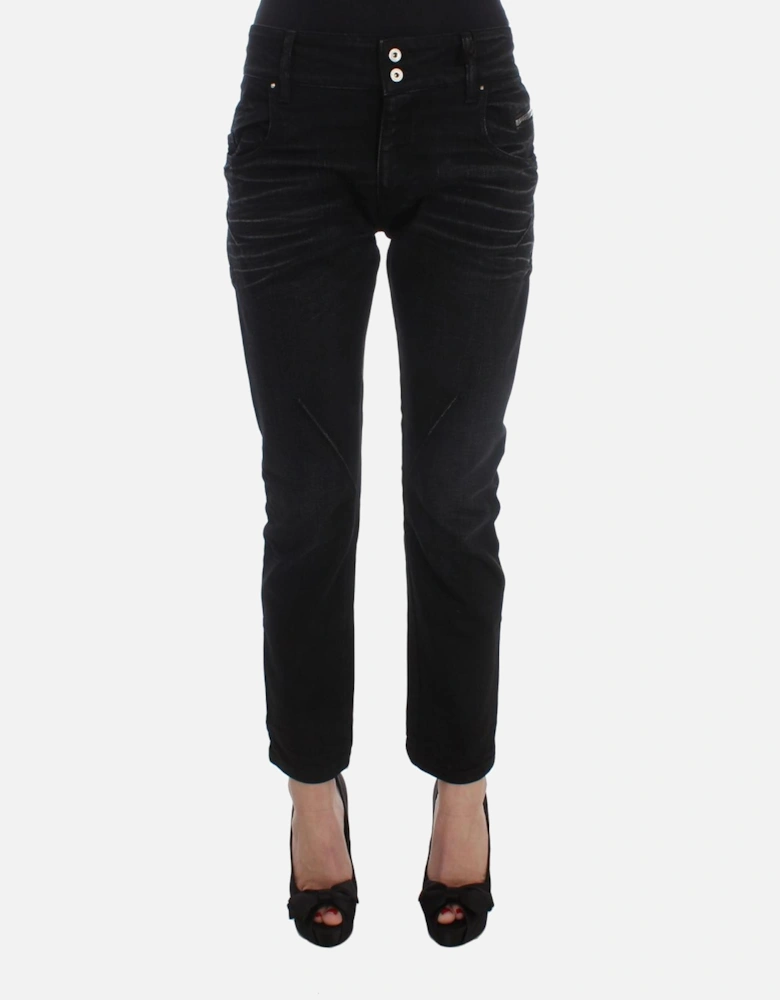Boyfriend Jeans Relaxed Fit Women - Black Jeans