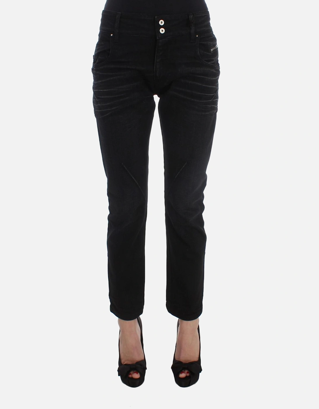 Boyfriend Jeans Relaxed Fit Women - Black Jeans, 7 of 6