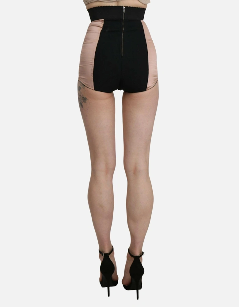 HighWaist Satin Shorts Silk Shorts Women - Beige