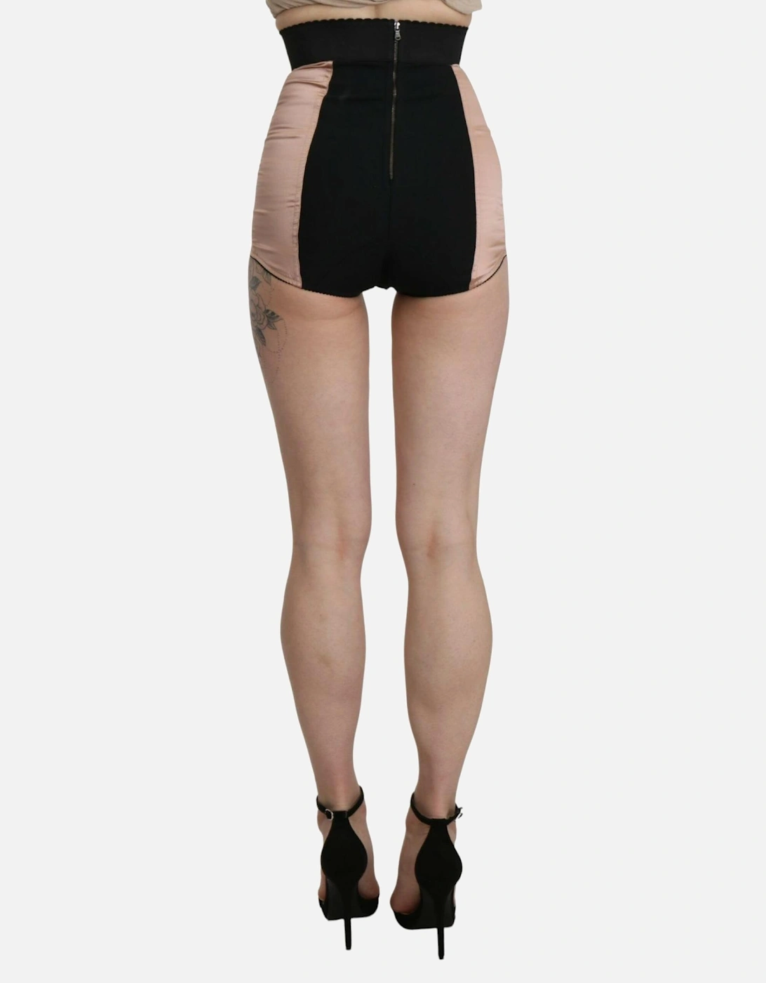 HighWaist Satin Shorts Silk Shorts Women - Beige