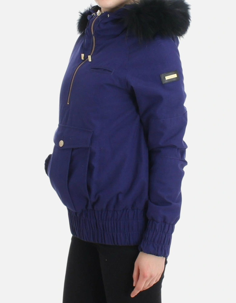 Hooded Anorak SIG11604 Women - Blue Jackets
