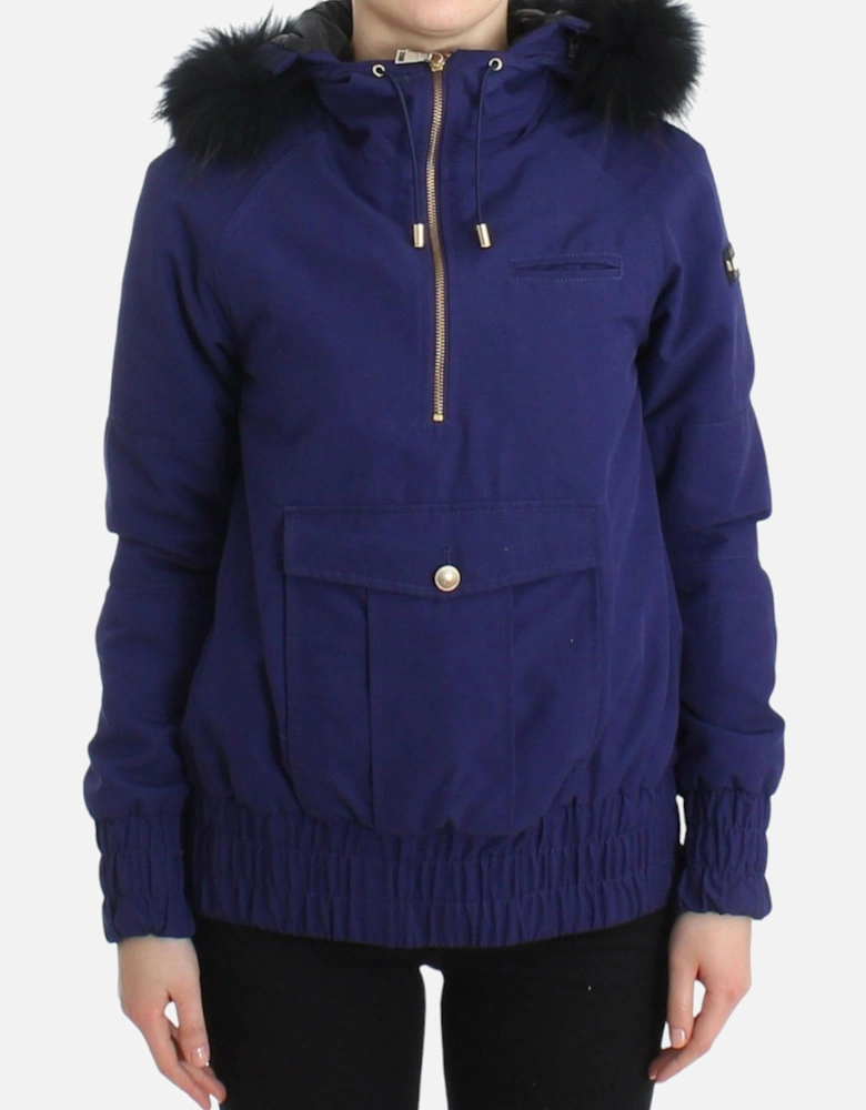 Hooded Anorak SIG11604 Women - Blue Jackets