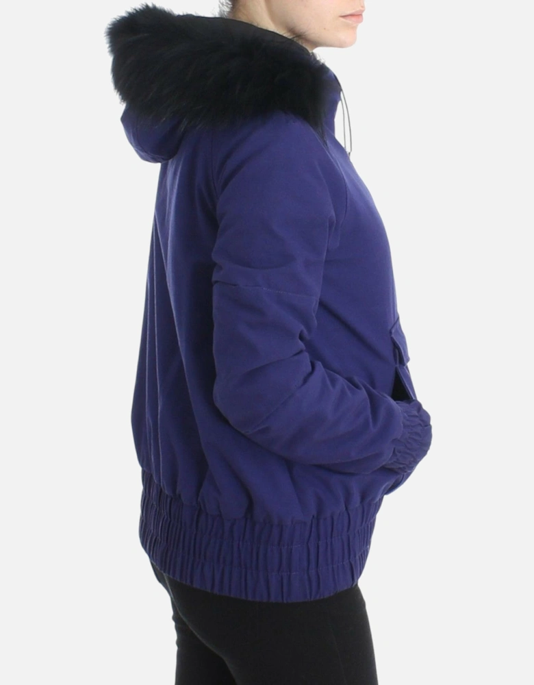 Hooded Anorak SIG11604 Women - Blue Jackets